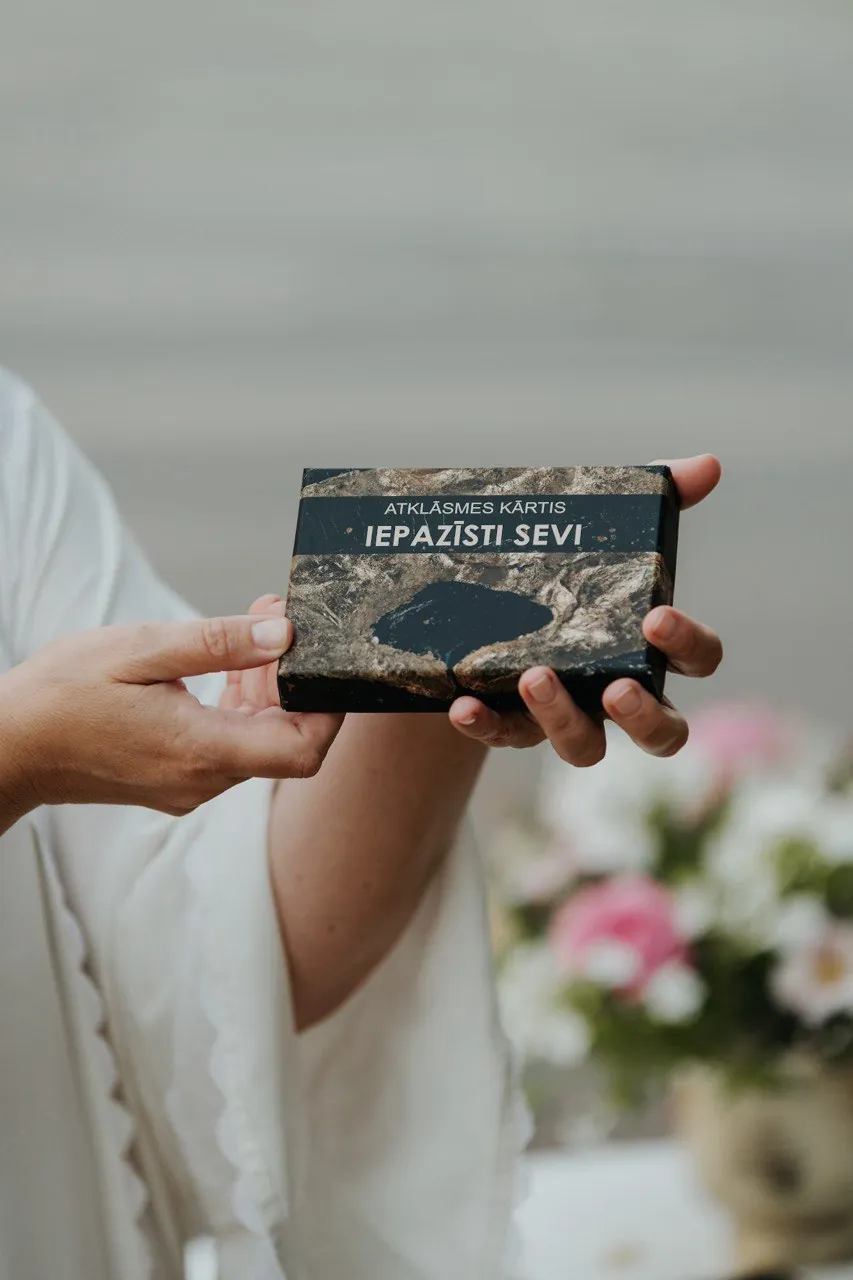 Atklāsmes kārtis «Iepazīsti sevi» — kārts tuvplānā